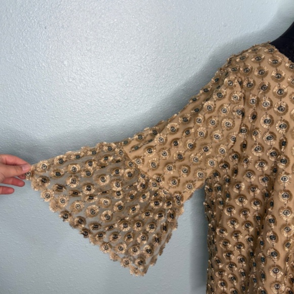 Calvin Klein Gold Blouse - Picture 5 of 13